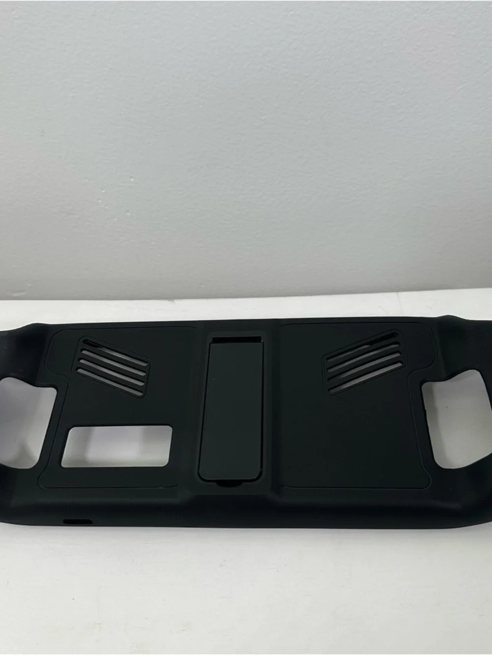 ANAPRO Steam Deck Case TPU Protective Cover w Kickstand Black Open Box